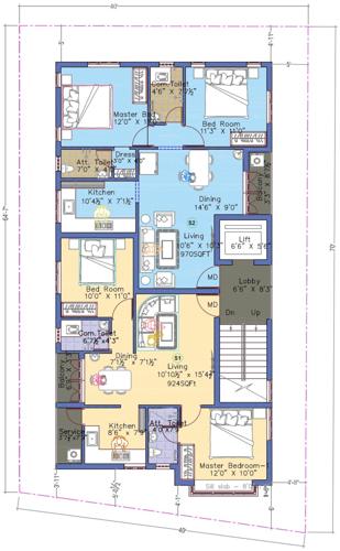  mahan-pattinathar-flats Mahan Pattinathar Flats Cluster Plan
