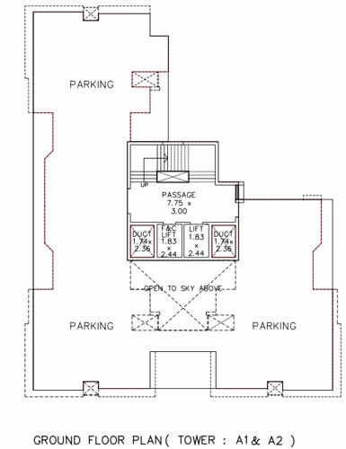 Bluebell Cluster Plan for ground Floor bluebell-tower-a-1-and-a-2 Bluebell Cluster Plan for ground Floor