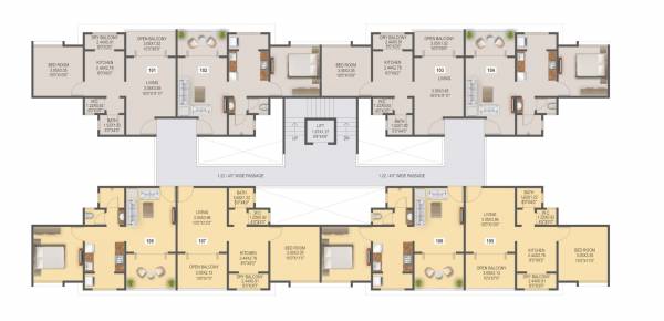  pavilion Cluster Plan