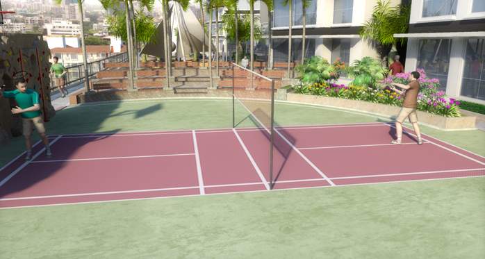  atlantis wing b Badminton Court