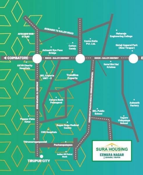  eswara-nagar Location Plan