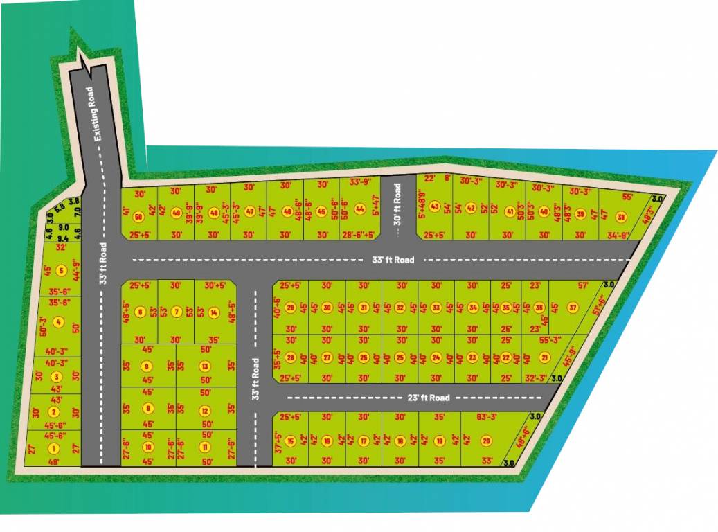  eswara nagar Master Plan