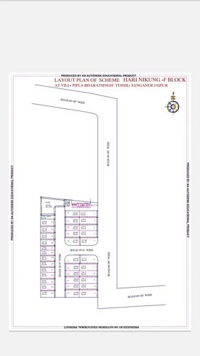  hari-nikunj-f-block Layout Plan