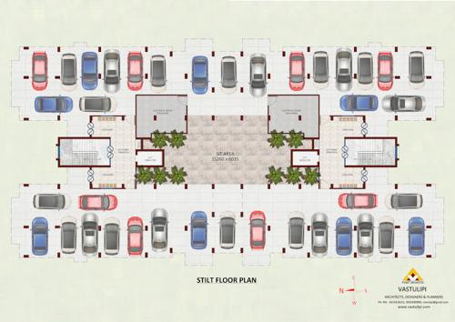  the-woods-kohinoor The Woods Kohinoor Cluster Plan for ground Floor
