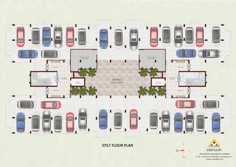 the woods kohinoor The Woods Kohinoor Cluster Plan for ground Floor