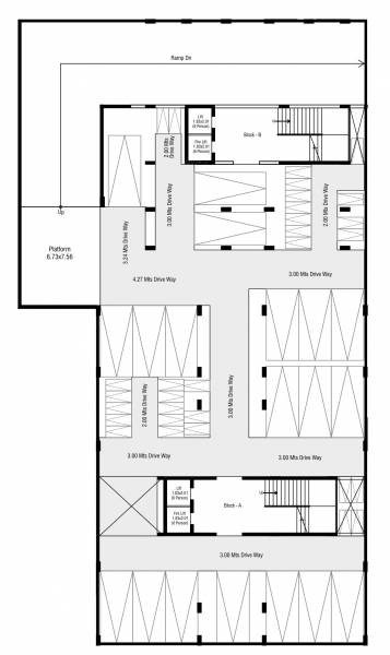  aashirvad-utsav Block A & B Cluster Plan For Basement