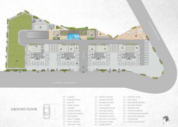 glenforest Tower C And D Ground Cluster Plan