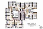 Villa Cluster Plan from 1st to 6th Floor villa Villa Cluster Plan from 1st to 6th Floor