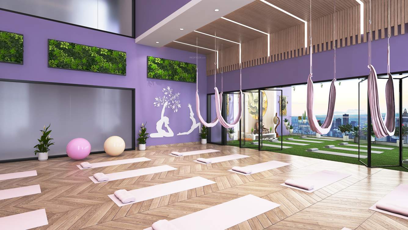 visions arsha Yoga/ Meditation Area