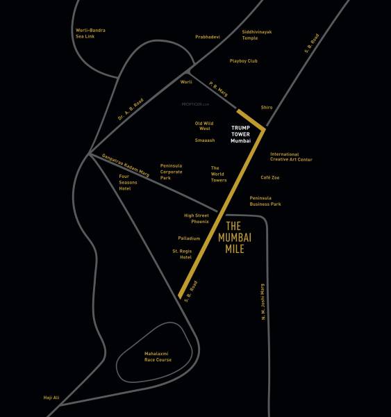 Location Plan trump-tower-mumbai Location Plan