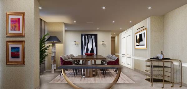 Dining Area trump-tower-mumbai Dining Area