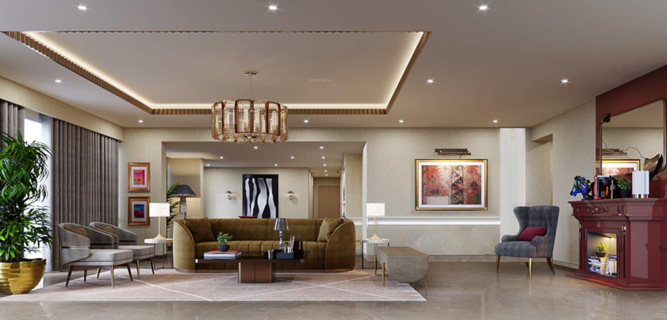 trump tower mumbai Living Area