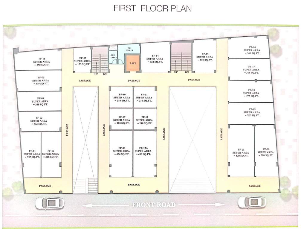  twin city walk Twin City Walk Cluster Plan for 1st Floor