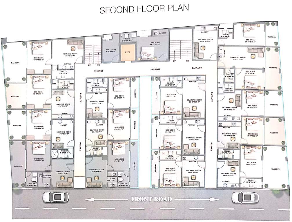  twin city walk Twin City Walk Cluster Plan for 2nd Floor