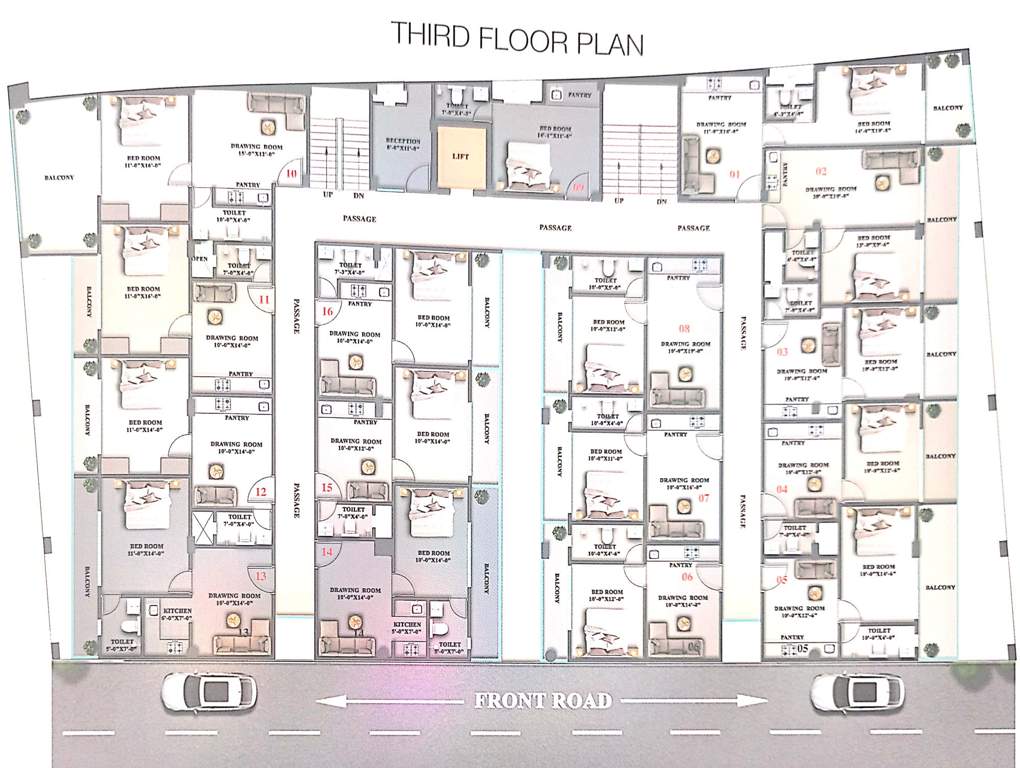  twin city walk Twin City Walk Cluster Plan for 3rd Floor