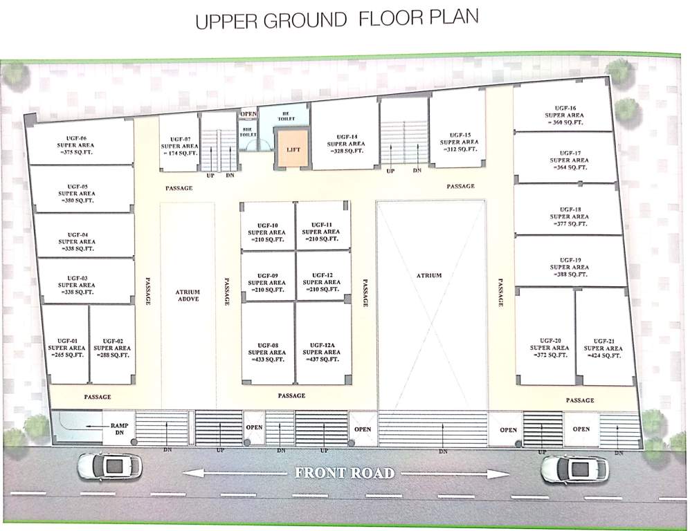  twin city walk Twin City Walk Cluster Plan for Upper ground Floor