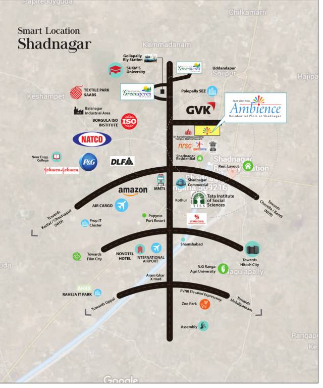  ambience phase ii Location Plan