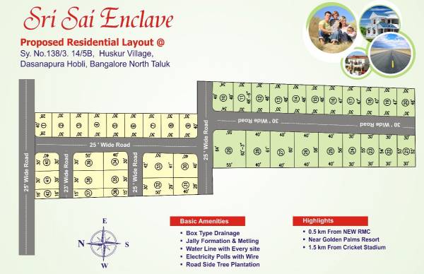  sri-sai-enclave Layout Plan