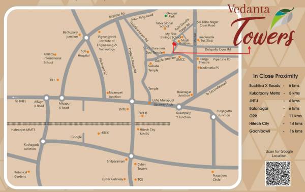  towers Location Plan