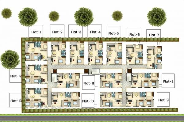  majestic Majestic Cluster Plan