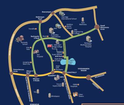  surya-elite Location Plan