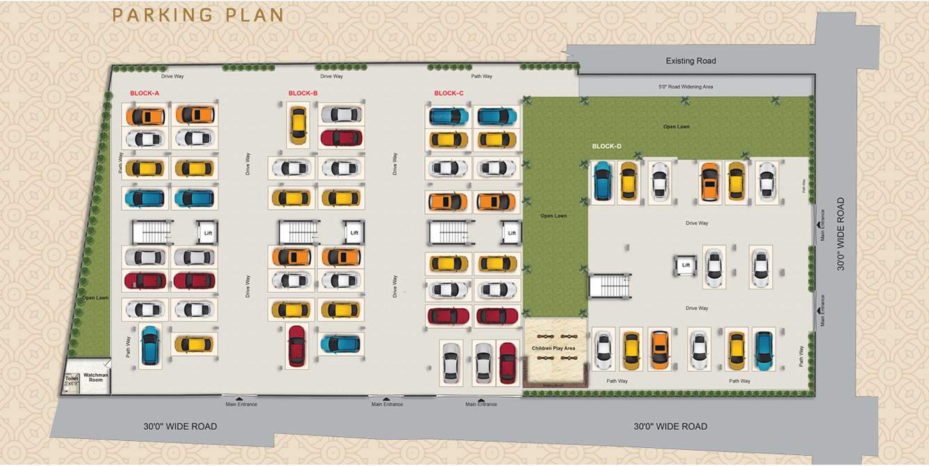  green oaks block d Green Oaks Block D Cluster Plan
