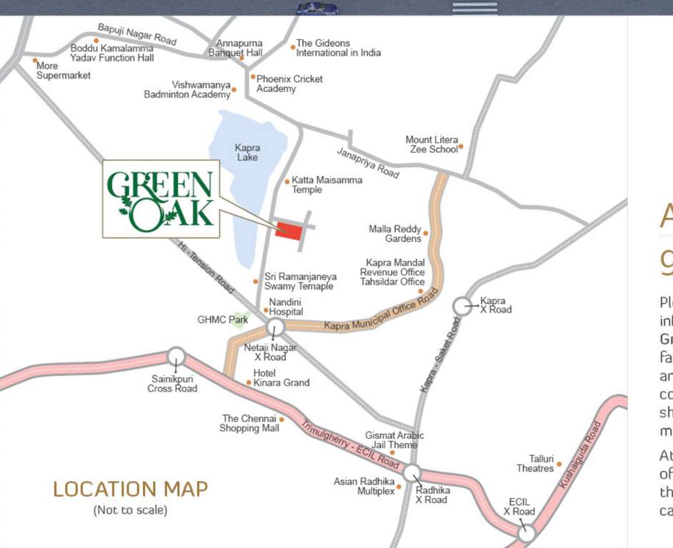  green oaks block d Location Plan