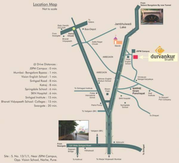  srushti-wing-b Location Plan