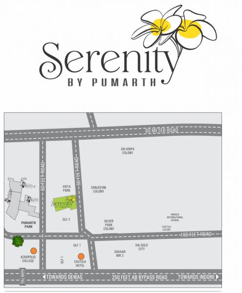  serenity Location Plan