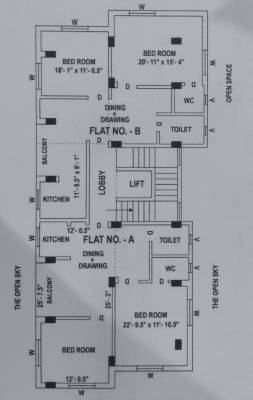  silver-green-i Silver Green I Cluster Plan For Typical Floor