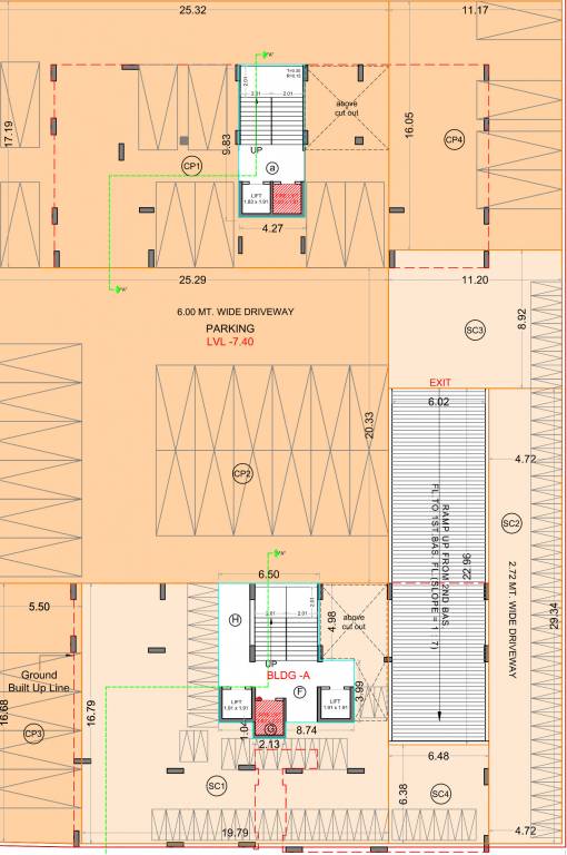  the atmosphere serene A, B 2nd Basement Cluster Plan
