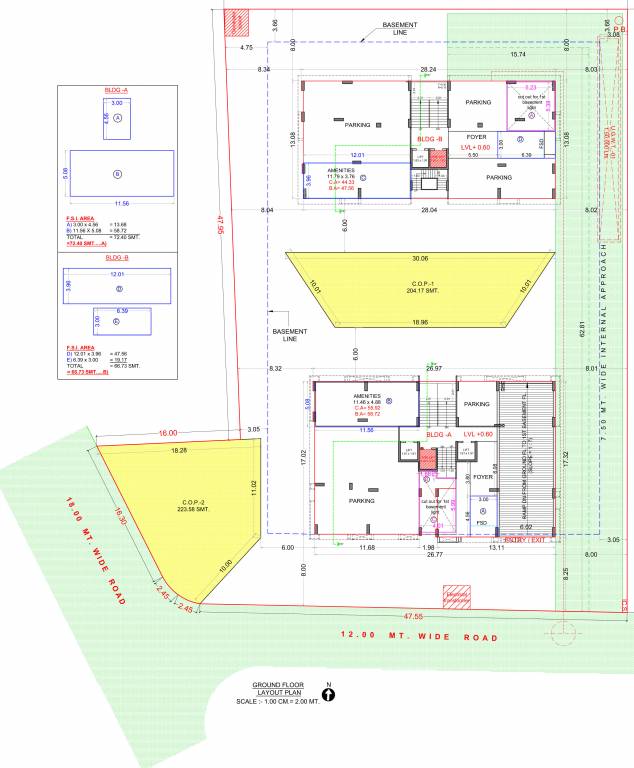  the atmosphere serene A, B Ground Cluster Plan