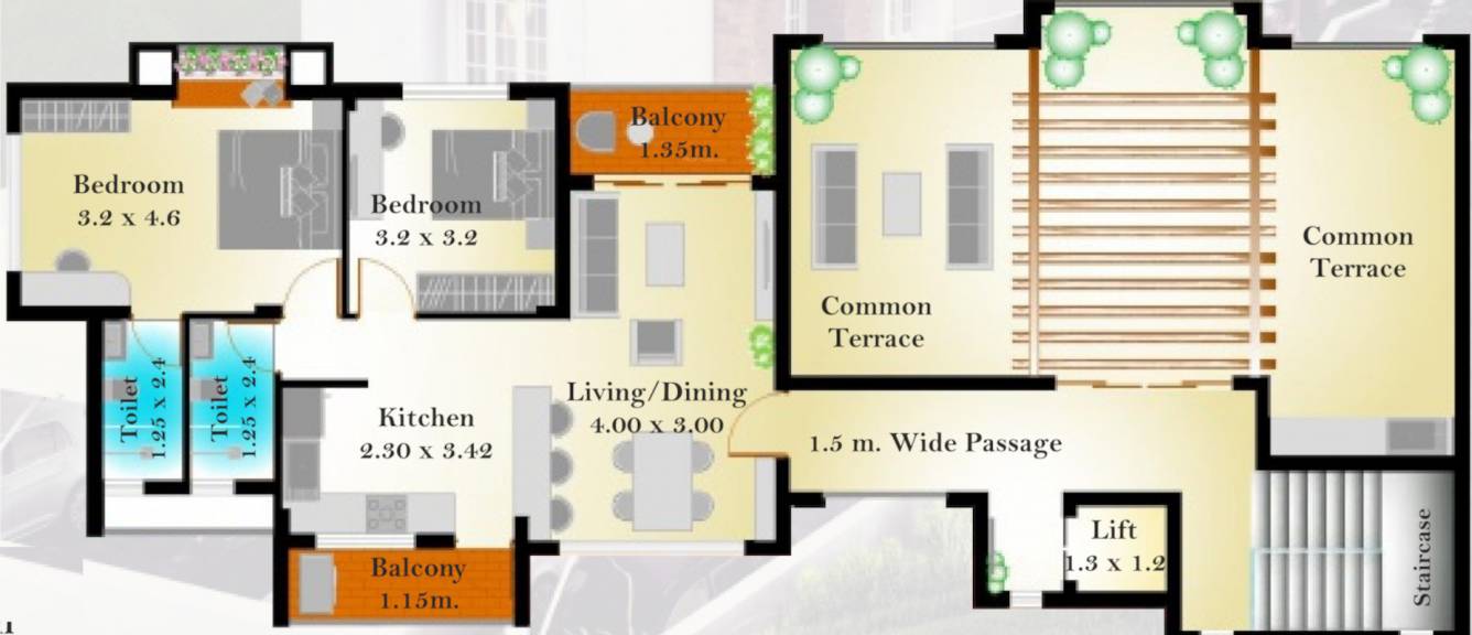  kalidas raikar Kalidas Raikar Cluster Plan for 2nd Floor
