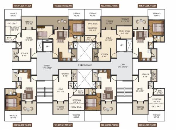  green-hive-plus-wing-a4 Green Hive Plus Wing A4 Cluster Plan