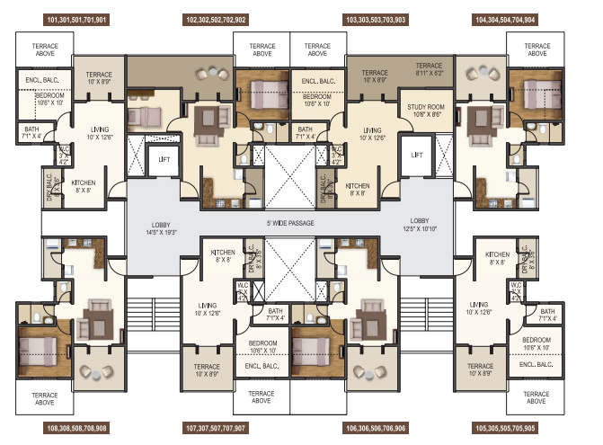  green hive plus wing a4 Green Hive Plus Wing A4 Cluster Plan
