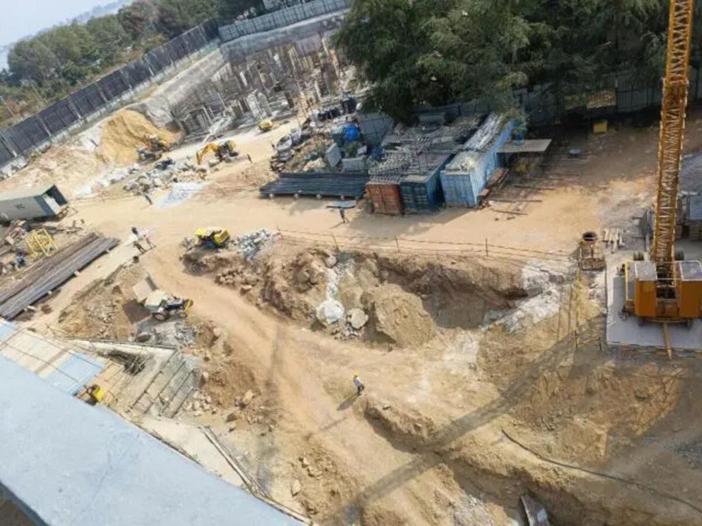  waterfront Towers 1 Construction Status Feb 24