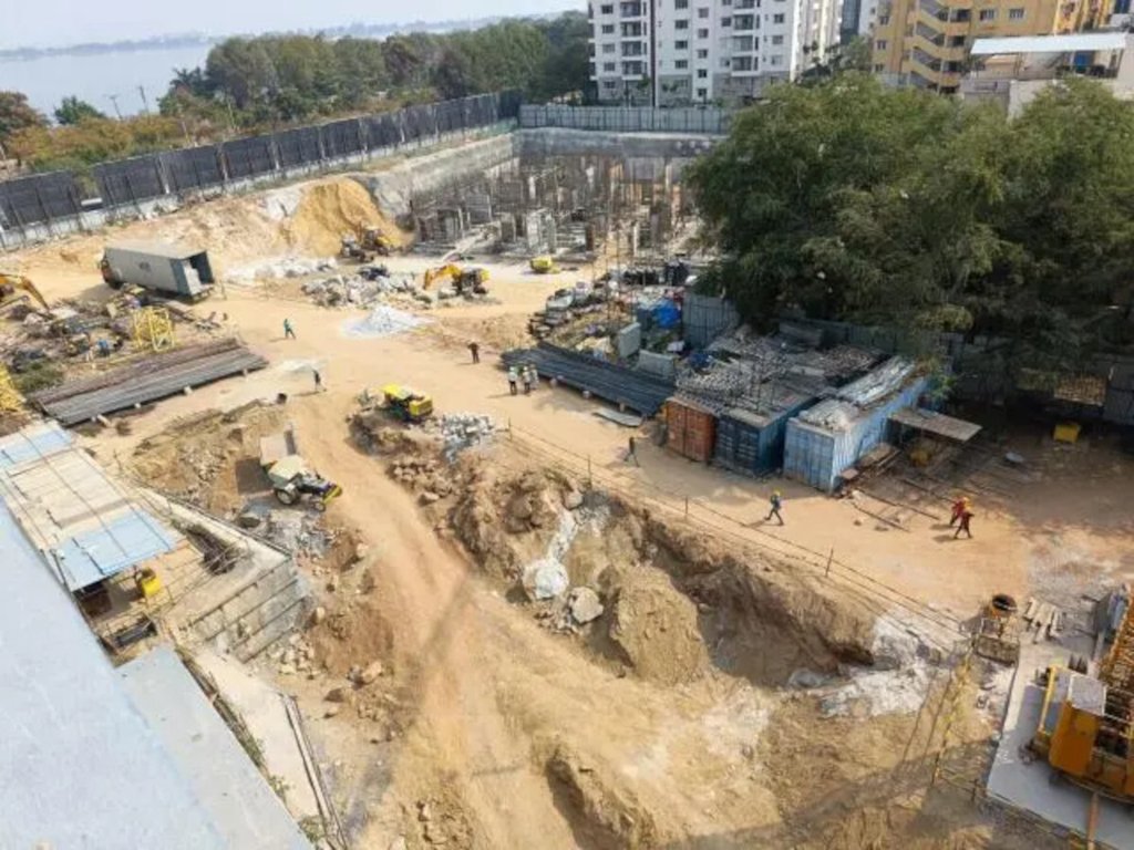  waterfront Towers 1 Construction Status Feb 24