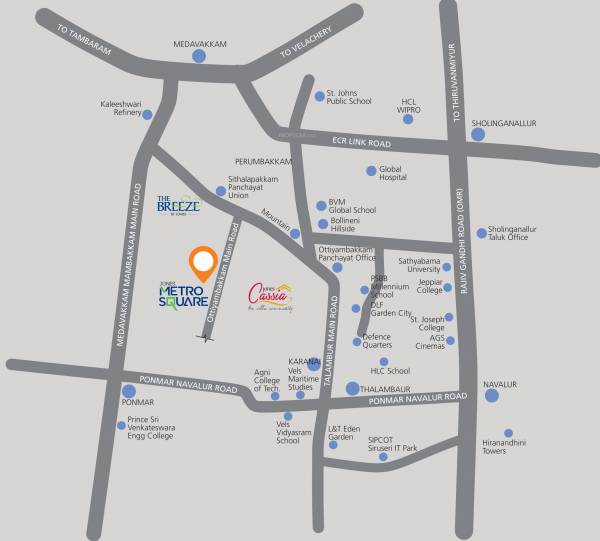  metro-square Location Plan