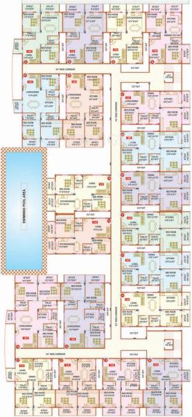 Images for Cluster Plan of Mahaveer Wilton