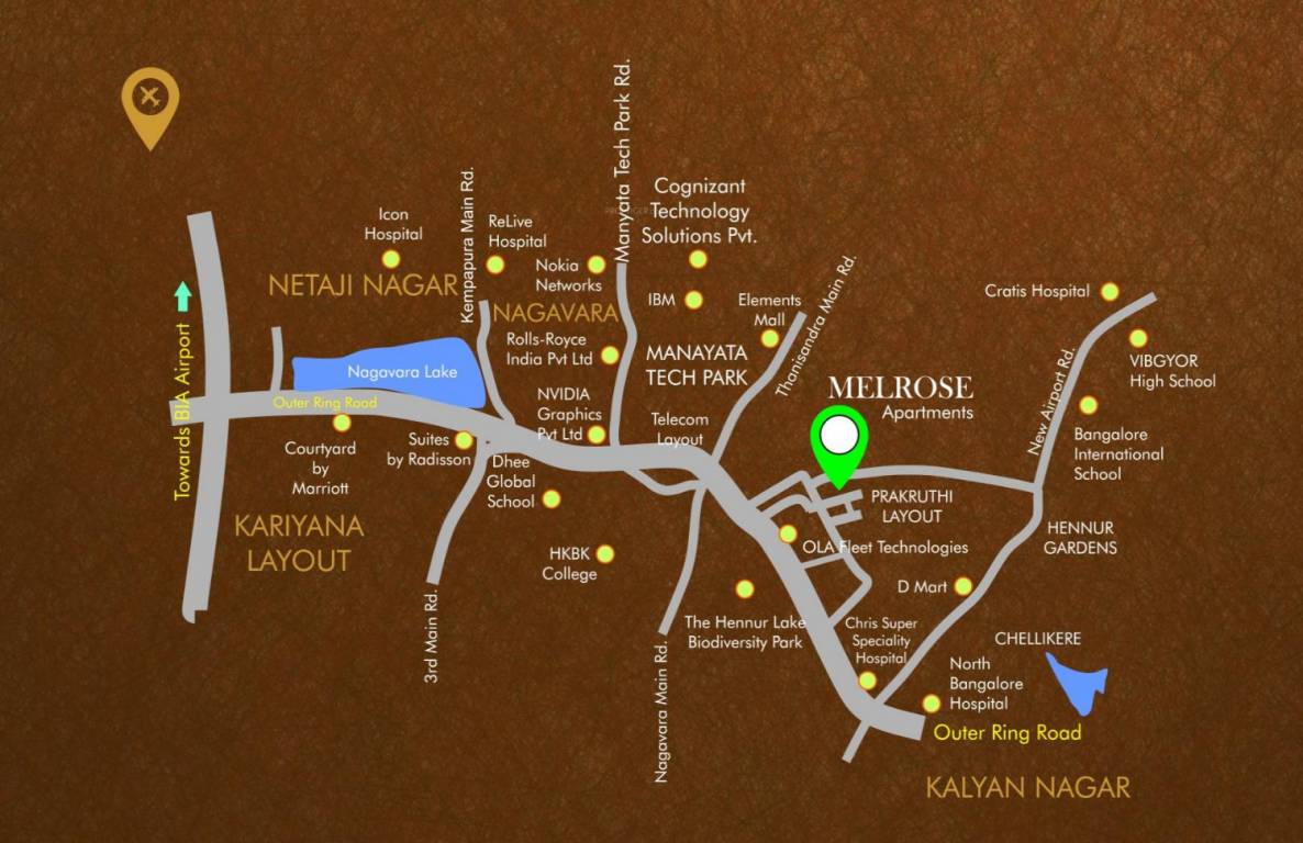  melrose Location Plan