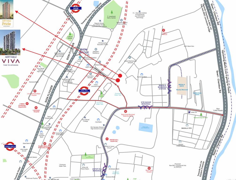  saptarshi chs Location Plan