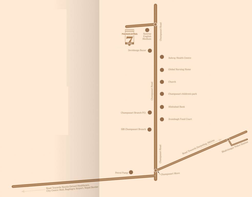  manakamna 7 Location Plan