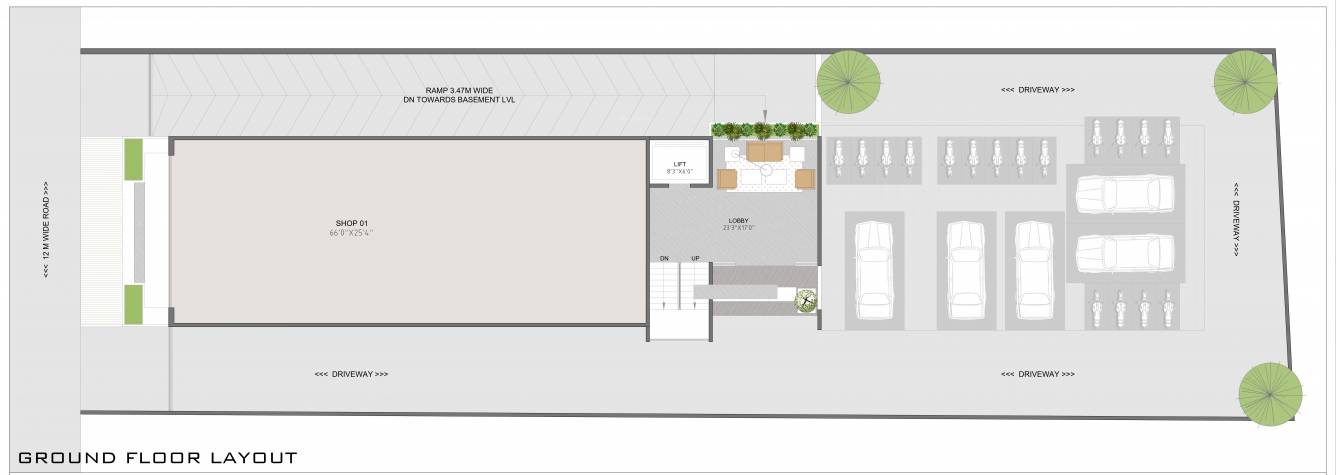  orchard Krishitas Orchard Cluster Plan for Ground Floor