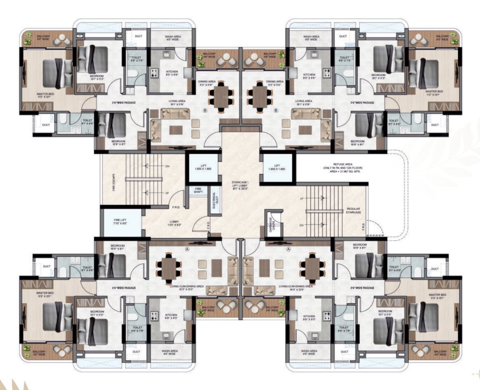  anjani exotica Cluster Plan