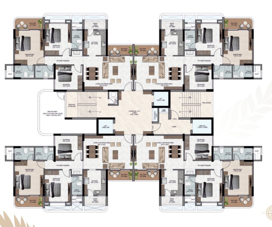  anjani exotica Cluster Plan