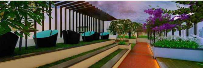  gami and jaydeep elanza Landscaped Gardens