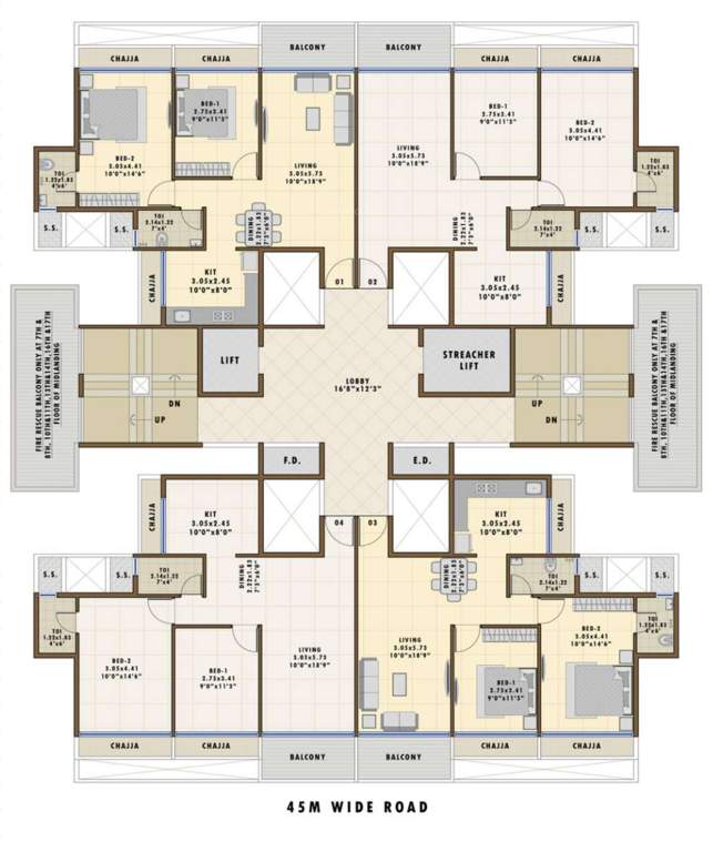  neelkanth avenue Neelkanth Avenue Cluster Plan