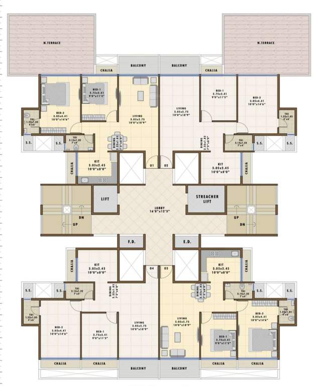  neelkanth avenue Neelkanth Avenue Cluster Plan