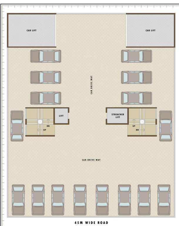  neelkanth avenue Neelkanth Avenue Cluster Plan For Basement Floor