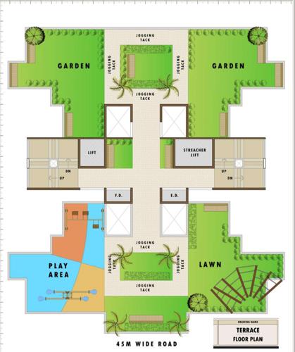 neelkanth-avenue Neelkanth Avenue Cluster Plan For Terrace Floor